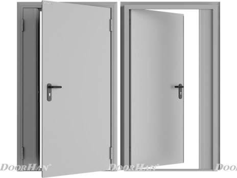 Технические двухстворчатые двери, samara.doorhan.ru
