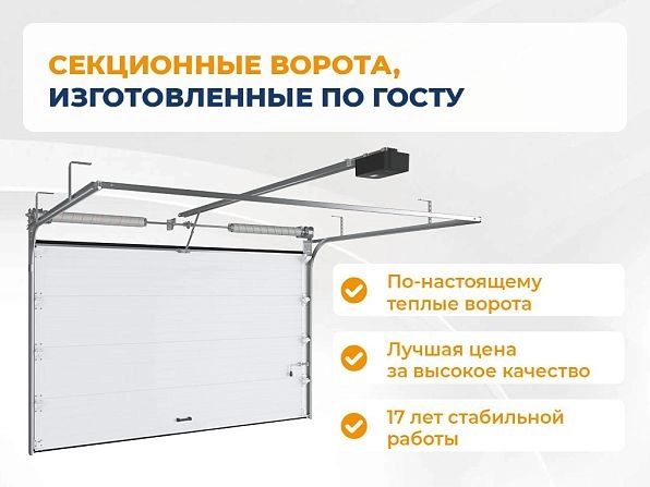 Cекционные ворота 3300х2400 мм антрацитовые DoorHan RSD02, samara.doorhan.ru